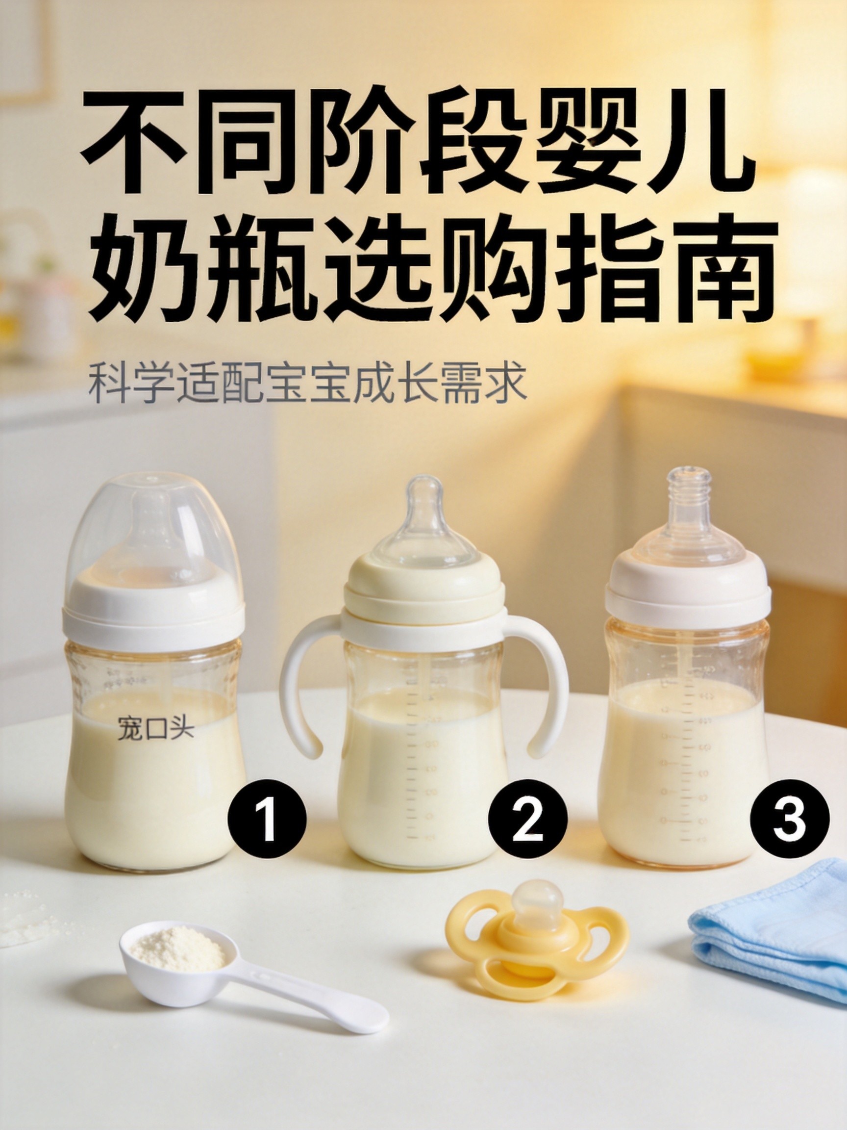 1段2段3段奶粉怎么选？不同月龄奶粉差异全解读